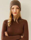 Knitted Cashmere Cross-Shaped Warm Headband