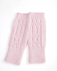 Cable Knit Fingerless Gloves