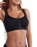 Compression fit with quick-dry lining, removable pads, wide under-bust band; slip it on and forget it’s there—perfect solo or under tanks.