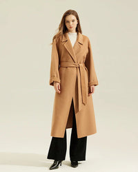 Long Double-Faced Cashmere Coat