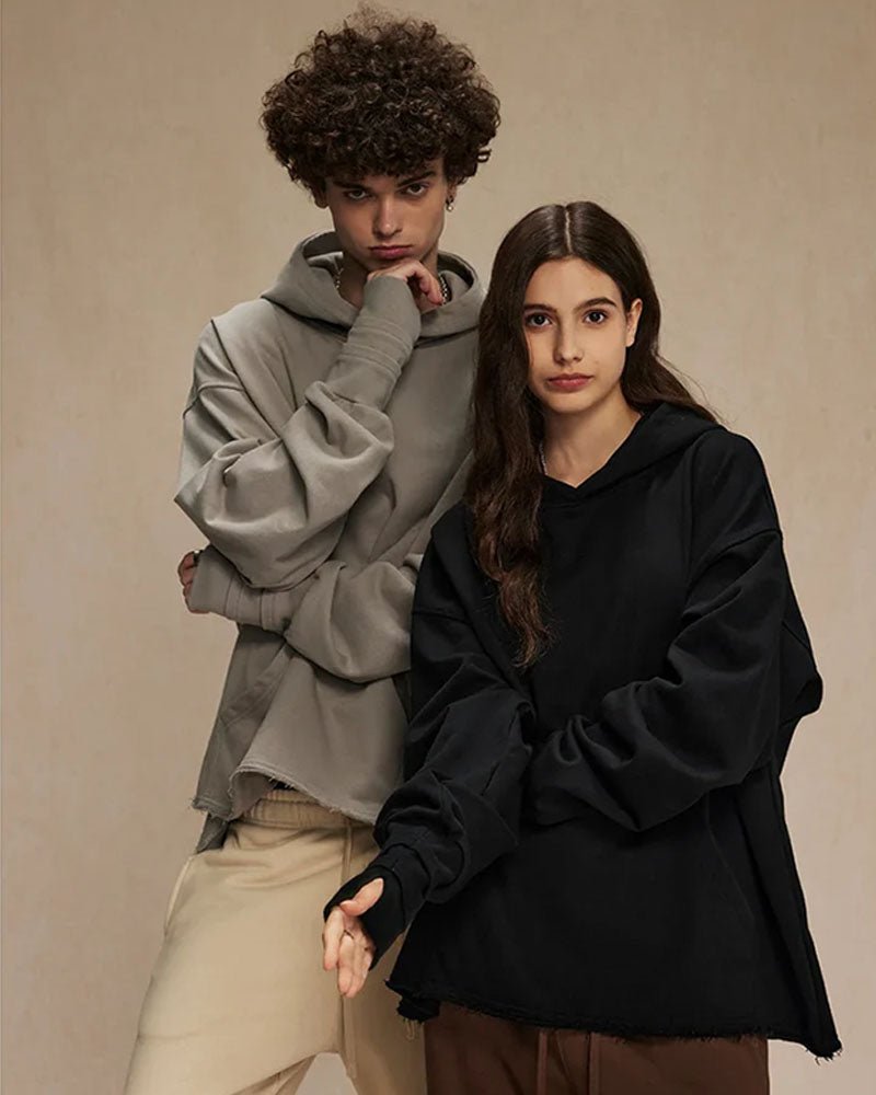 Loose 100% Cotton Hoodies