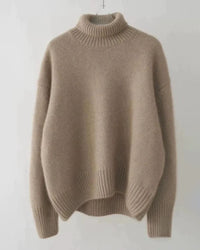 Oversized Turtleneck Cashmere Sweater