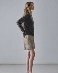 Pure Cotton High-Waisted Casual Shorts