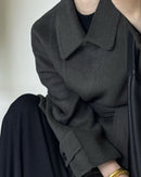 Luxury Wool Alpaca Wrap Coat