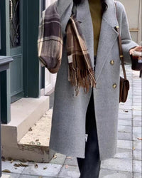 Long-Haired Baby Camel Wool Coat