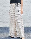 Tencel Linen Loose Straight-Leg Pants