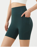 High-Waisted Butt-Lifting Yoga Shorts