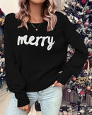 Christmas Crew Neck Pullover Sweater