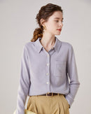 Wool & Cashmere Polo Collar Knit Sweater