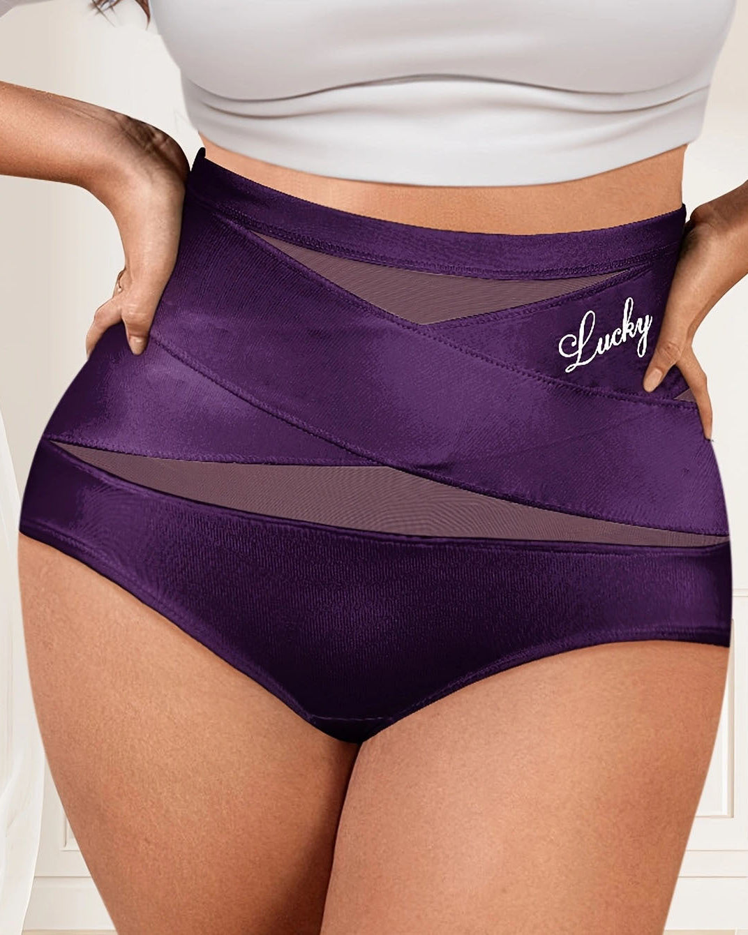 Breathable Mesh Tummy Control Underwear