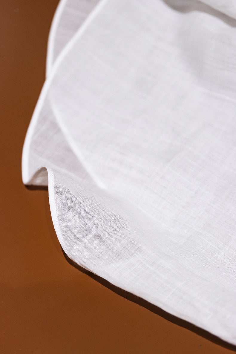 Exquisite Beaded Ramie Shirt