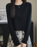 Loose-Fit Lightweight Wool-Blend Sweater