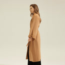 Long Double-Faced Cashmere Coat