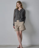 Pure Cotton High-Waisted Casual Shorts
