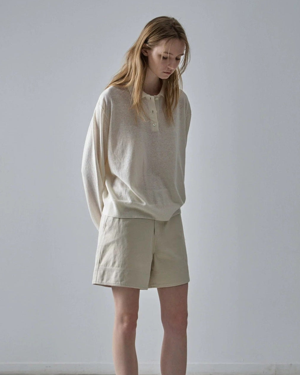 Pure Cotton High-Waisted Casual Shorts
