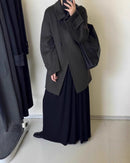 Luxury Wool Alpaca Wrap Coat