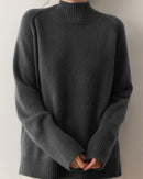 Cashmere Turtleneck Raglan Sleeve Sweater