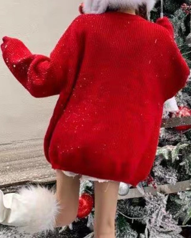 Thick Christmas & New Year Knitted Sweater