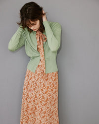 Round Neck Short Cardigan