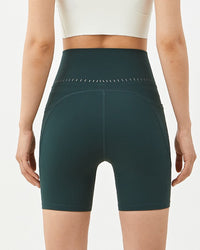 High-Waisted Butt-Lifting Yoga Shorts