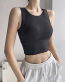 Vest-Style Yoga Fitness Bra