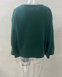 Christmas Crew Neck Pullover Sweater