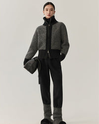 High-Quality Wool Knit Cardigan