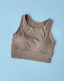 Vest-Style Yoga Fitness Bra