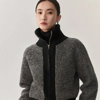 High-Quality Wool Knit Cardigan