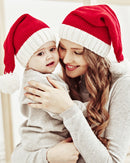 Christmas Mom And Baby Knitted Hat