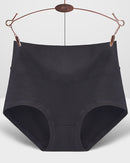 Plus-Size High-Waisted Pure Cotton Panties