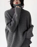 Cashmere Mid-Length Loose Sweater