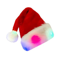 LED Christmas Plush Hat