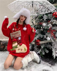 Thick Christmas & New Year Knitted Sweater