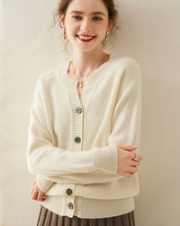 Cashmere Knitted Cardigan