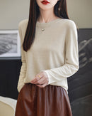 Loose-Fit Lightweight Wool-Blend Sweater