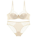 New Lace Soft Underwire Bra Set
