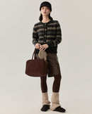 Retro Elegant Sheep Wool Knit Cardigan