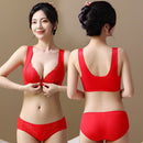 Front-fastening push-up bra to minimize side breast tissue