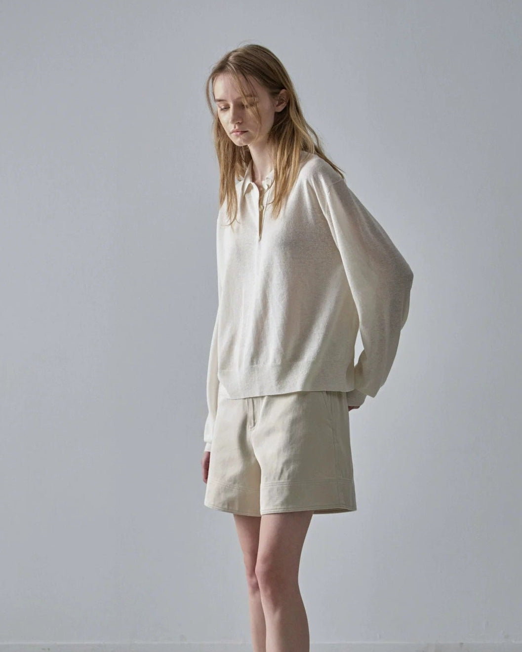 Pure Cotton High-Waisted Casual Shorts