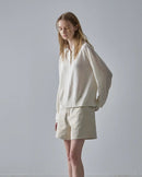 Pure Cotton High-Waisted Casual Shorts