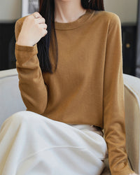 Loose-Fit Lightweight Wool-Blend Sweater