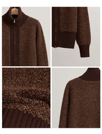 High-Quality Wool Knit Cardigan