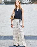 Tencel Linen Loose Straight-Leg Pants