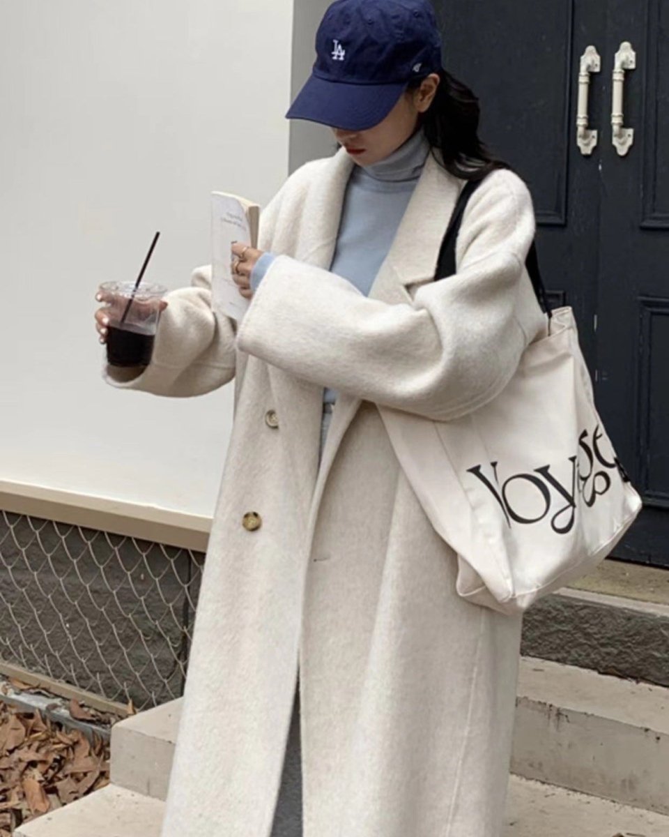 Long-Haired Baby Camel Wool Coat