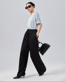 Solid Color Loose-Fitting Simple Top