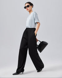 Solid Color Loose-Fitting Simple Top