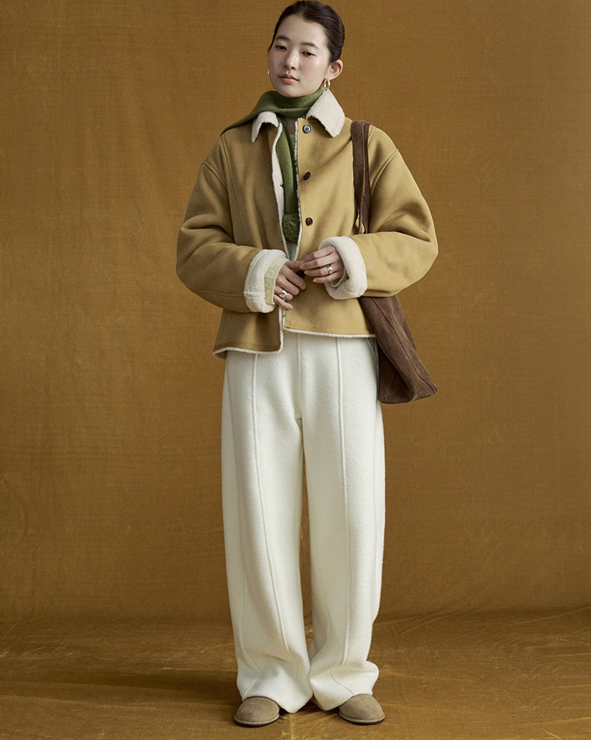 Soft & Cozy Woolen Casual Pants