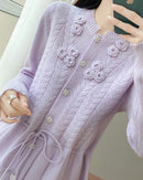Pure Wool Button Cardigan Sweater