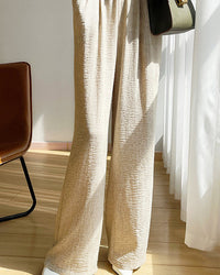 High-Waisted Slimming Wide-Leg Pants